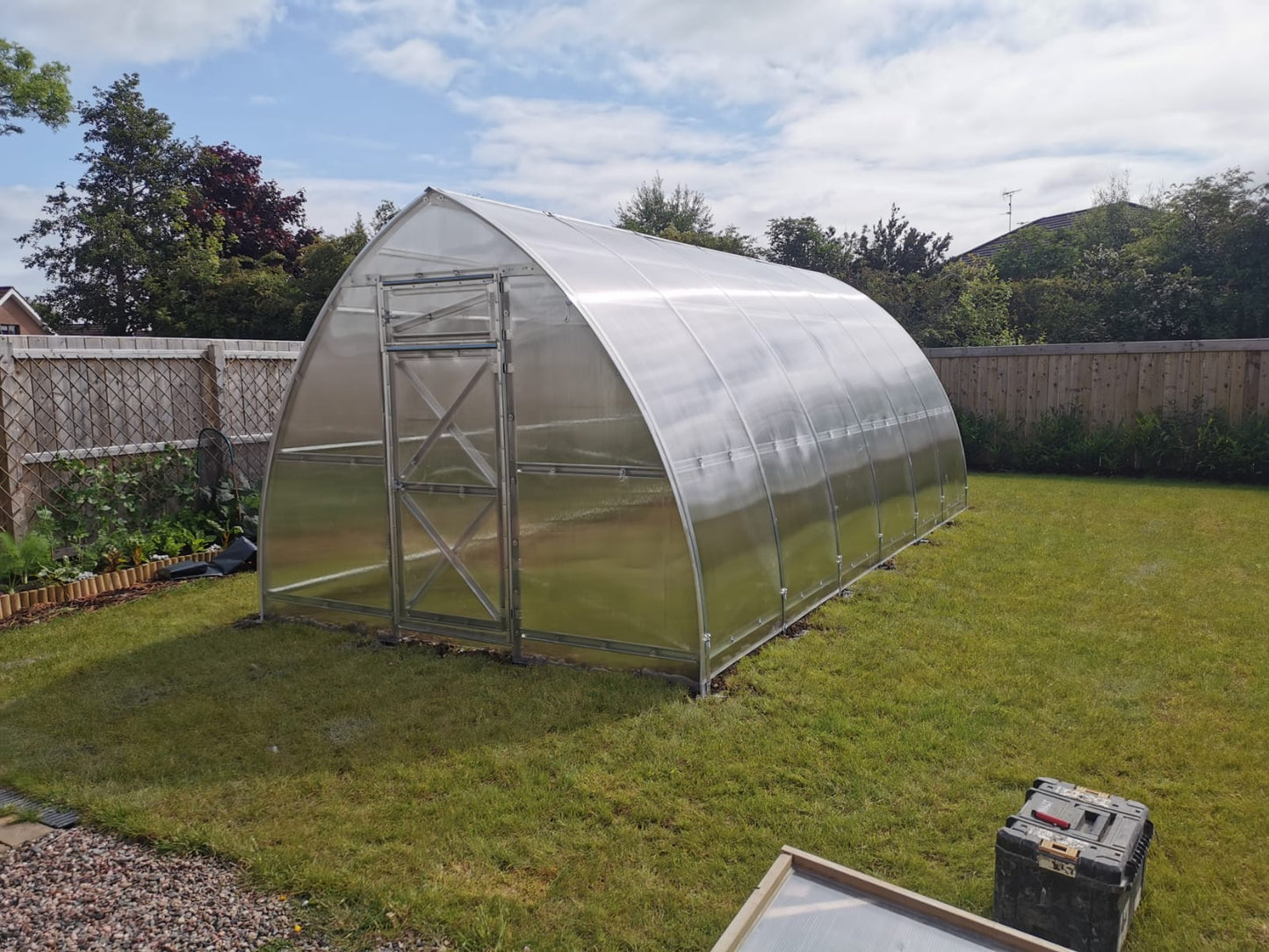 GREENHOUSE SUNGROW, 18M² (3M X 6M; 9.8FT X 19.6FT)