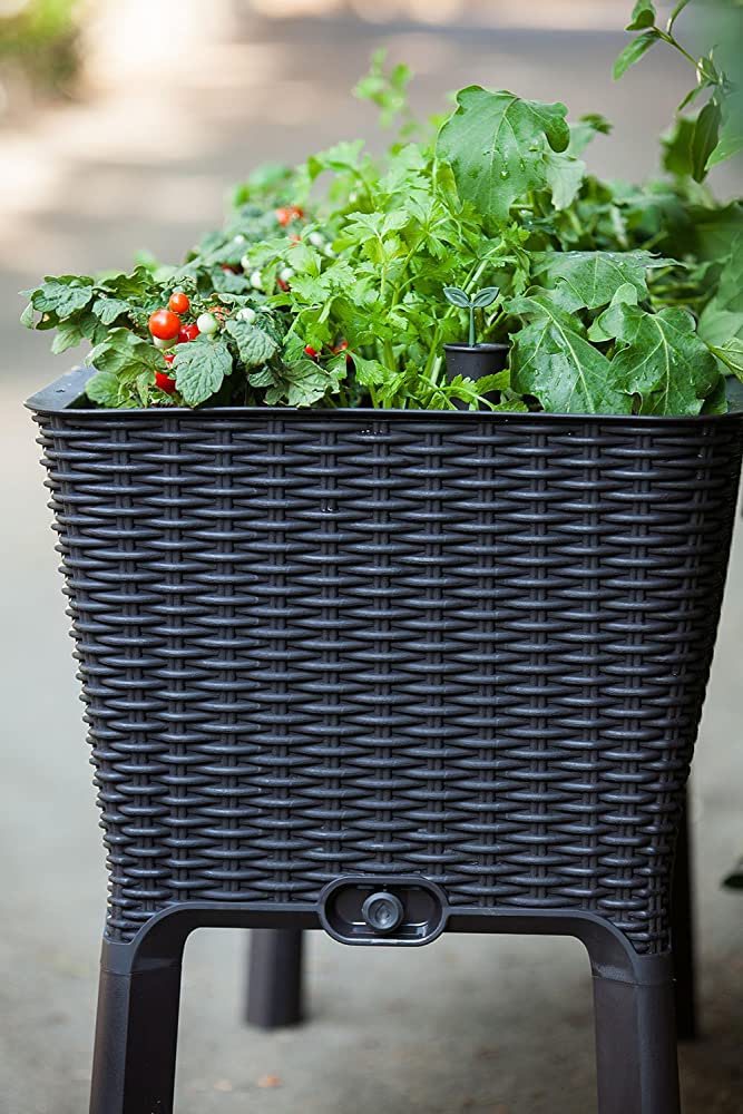 Easy Grow 120L Raised Garden Bed in Grey