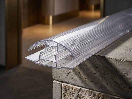 HCP profile for 6-10mm polycarbonate panels