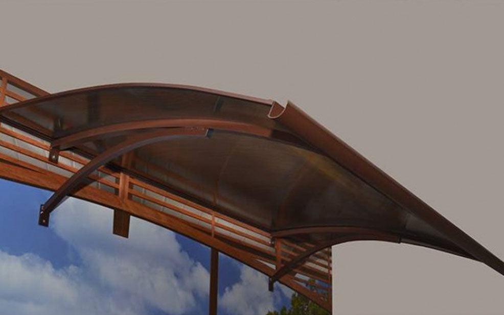 DOOR CANOPY CURVED