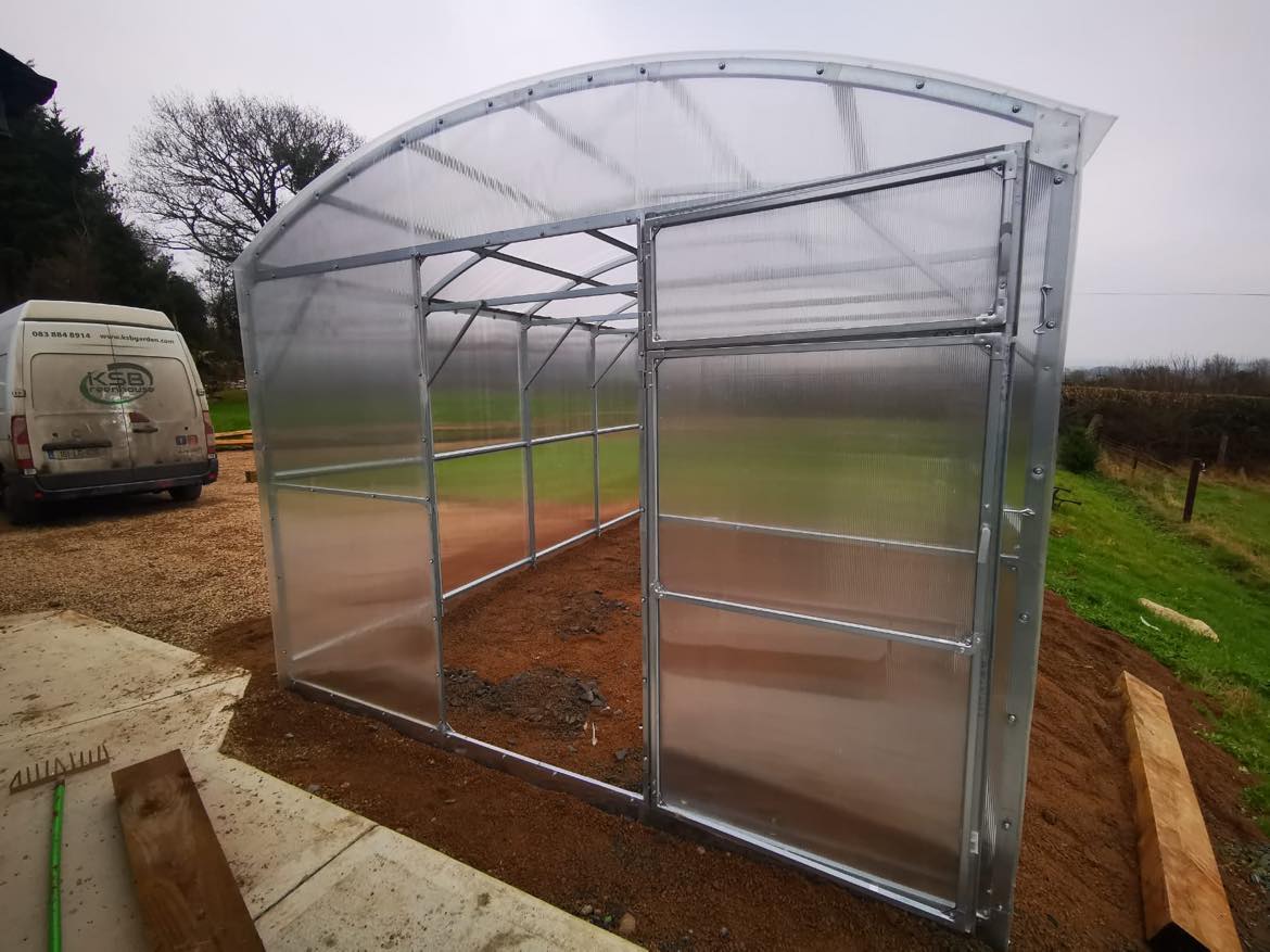 GREENHOUSE PRIMA-3 36 M² (3M X 12M; 9.8FT X 39.4FT)/ 6mm