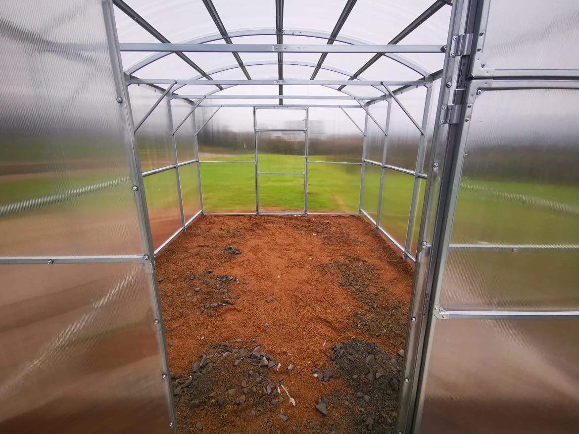 GREENHOUSE PRIMA-3 18 M² (3M X 6M; 9.8FT X 19.6FT)/ 6mm