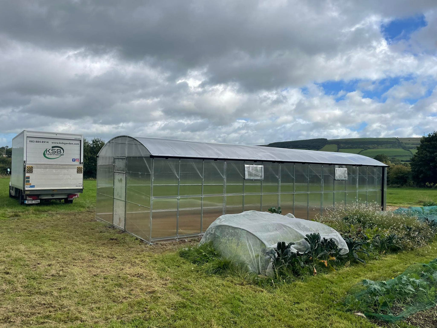 GREENHOUSE PRIMA-4 40 M² (4M X 10M; 13FT X 33FT)/ 6mm