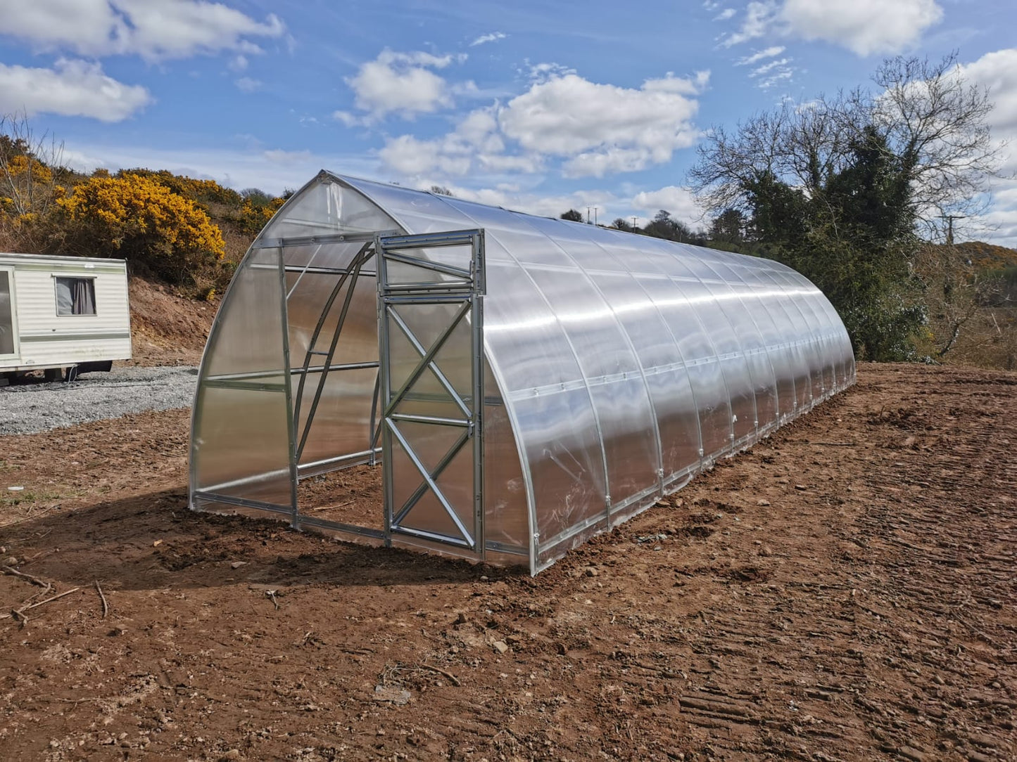 GREENHOUSE SUNGROW, 36M² (3M X 12M; 9.8FT X 39.4FT)