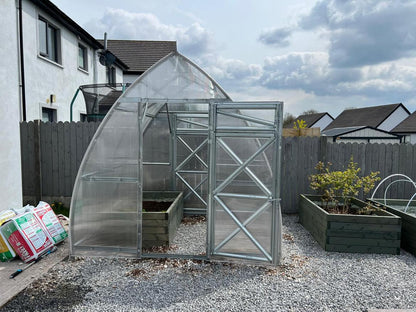 GREENHOUSE ARROW, 20.8 M² (2.6M X 8M; 8.5FT X 26FT)