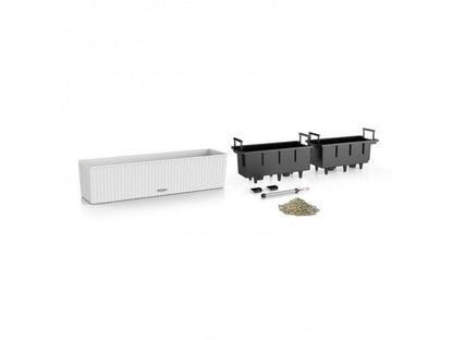 LECHUZA BALCONERA COTTAGE 80 WHITE