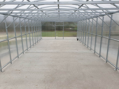 GREENHOUSE PRIMA-4 40 M² (4M X 10M; 13FT X 33FT)/ 6mm