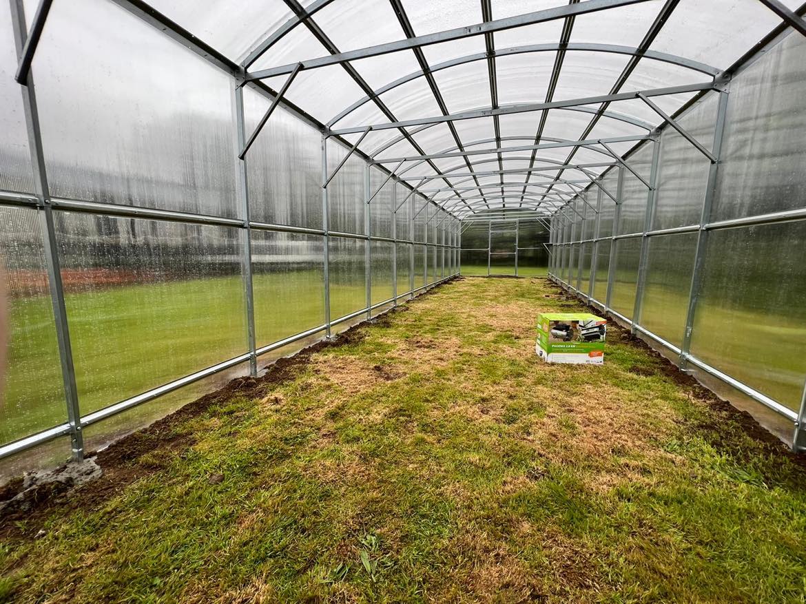 GREENHOUSE PRIMA-3 36 M² (3M X 12M; 9.8FT X 39.4FT)/ 6mm