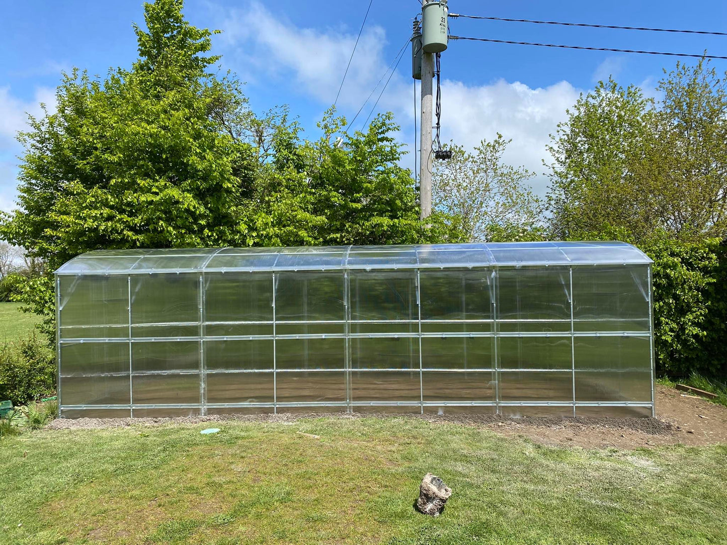 GREENHOUSE PRIMA-3 36 M² (3M X 12M; 9.8FT X 39.4FT)/ 6mm