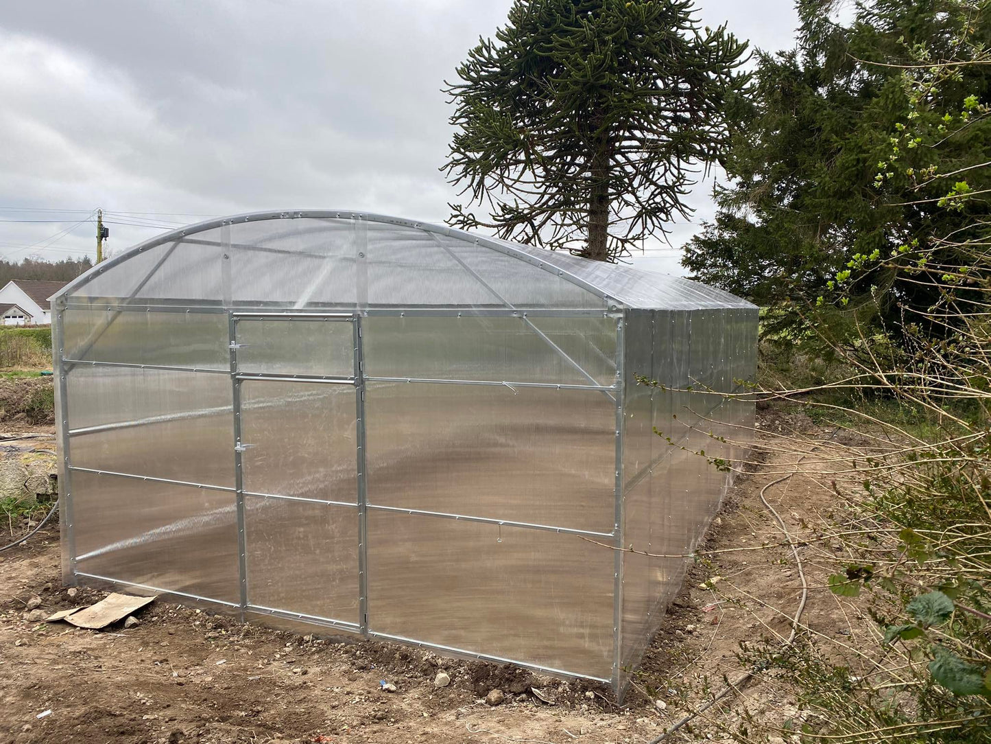 GREENHOUSE PRIMA-4 24 M² (4M X 6M; 13FT X 19.6FT)/ 6mm