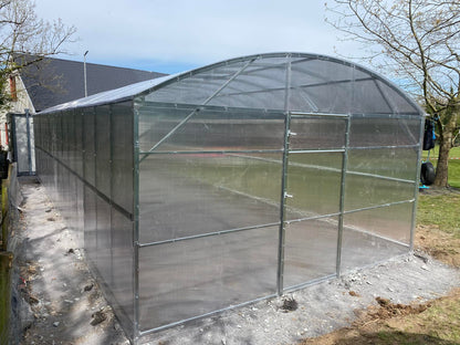 GREENHOUSE PRIMA-4 40 M² (4M X 10M; 13FT X 33FT)/ 6mm