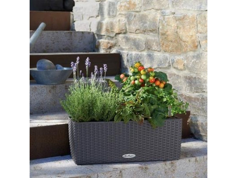 LECHUZA BALCONERA COTTAGE 50 GRANITE
