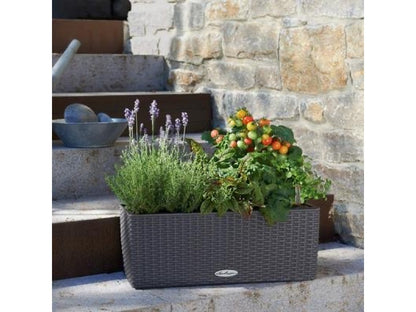 LECHUZA BALCONERA COTTAGE 50 GRANITE