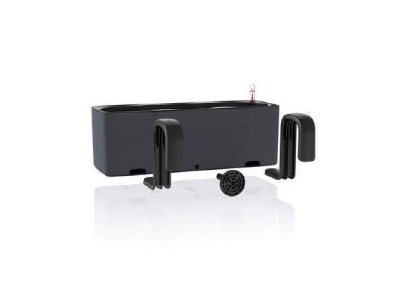 LECHUZA CUBE COLOR TRIPLE SLATE